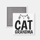 CAT GRANDMA MAGNETS (Recto/Verso)
