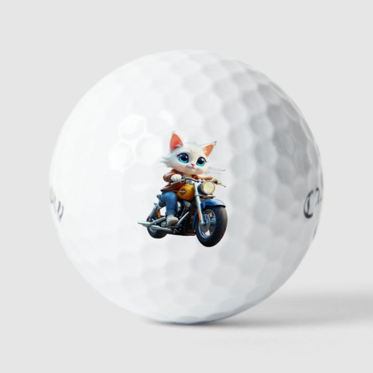 Cat grappig golfballen (Voorkant)