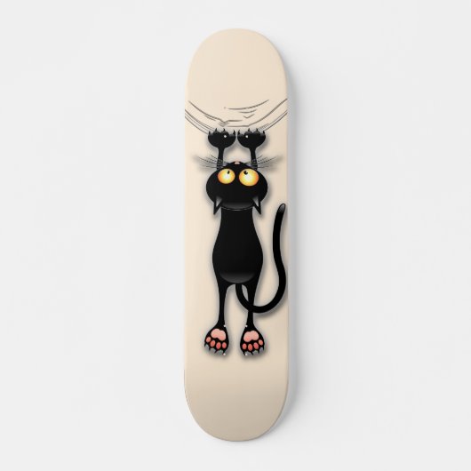 Cat grappige tekenspatiëring skateboard (Voorkant)