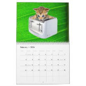 Cat Grinder Wall Agenda Kalender (Feb 2026)