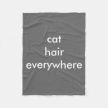 Cat Hair Anywhere deken