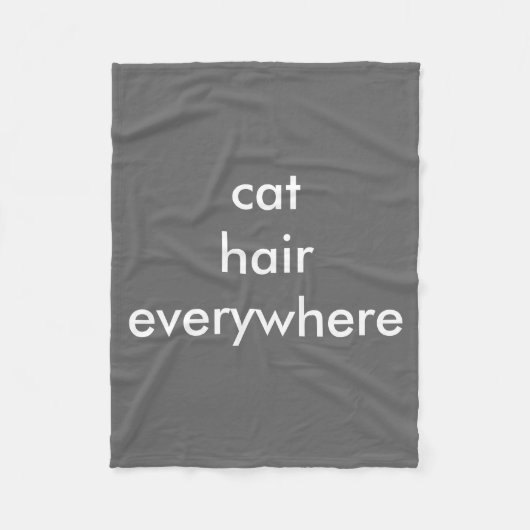 Cat Hair Anywhere deken (Voorkant)