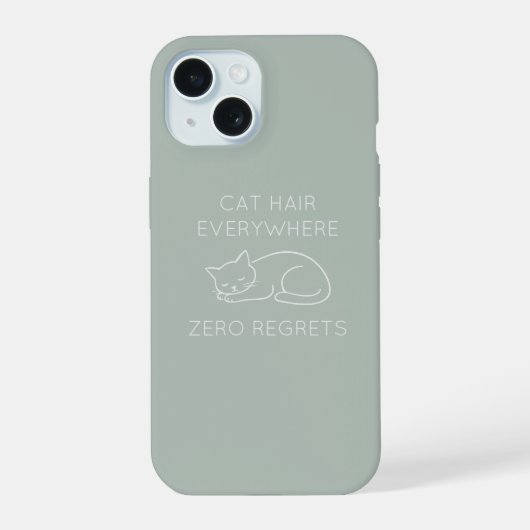 Cat hair everywhere zero regrets (Verso)