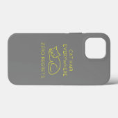 Cat hair everywhere zero regrets Case-Mate iPhone case (Achterkant (horizontaal))
