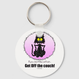 Cat Hair...Gifts for Cat Lovers Sleutelhanger
