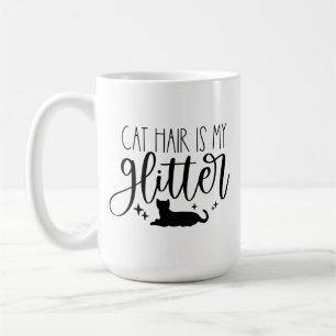 Cat Hair is mijn glitter Koffiemok