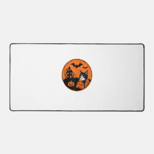 Cat Halloween Art 2024 Kitten Katten Mannen Vrouwe Bureaumat