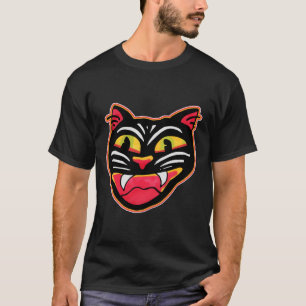  Cat Halloween Art Cartoon Fun T-shirt