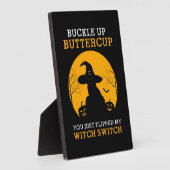 Cat Halloween Fotoplaat (Zijkant)