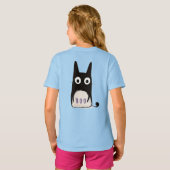 Cat & Halloween, personalized T-shirt (Achterkant volledig)