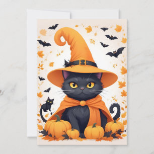 Cat Halloween Schattigee Schattige Funny Animal Ca Save The Date