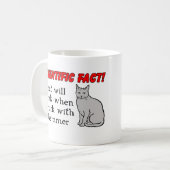 Cat Hammer Funny Mug Humor Koffiemok (Voorkant links)