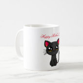 Cat Happy Moederdag Koffiemok (Voorkant links)