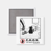 Cat Haters Football Magnet Magneet (Voorkant / Achterkant)