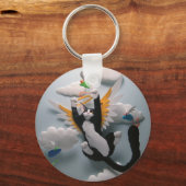 Cat Heaven Sleutelhanger (Voorkant)