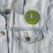 Cat Herder Funny Button (In situ)