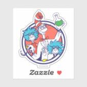 Cat in het Pet & Lab Tech One Lab Tech Two Sticker (Vel)