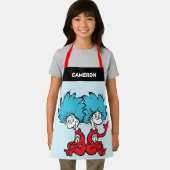 Cat in het Pet Thing One & Thing Two Schort (Insitu)