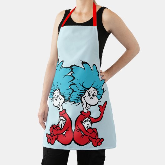 Cat in het Pet Thing One & Thing Two Schort (Insitu)