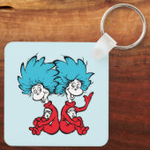 Cat in het Pet Thing One & Thing Two Sleutelhanger (Achterkant)