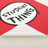 Cat in het Pet Thing One Thing Two Student Thing Sherpa Deken (3/4)