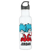 Cat in het Pet Thing One & Thing Two Waterfles (Voorkant)