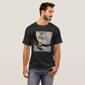 Cat In Outer Space  Cute Kitten Kitty Strange T-shirt (Voorkant volledig)