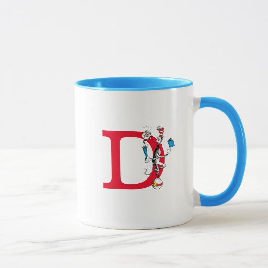 Cat in the Hat Balancing Act Monogram D Mok (Rechts)