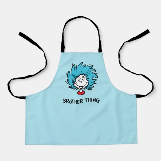 Cat in the Pet Thing One Thing Two Brother Thing Schort (Voorkant)