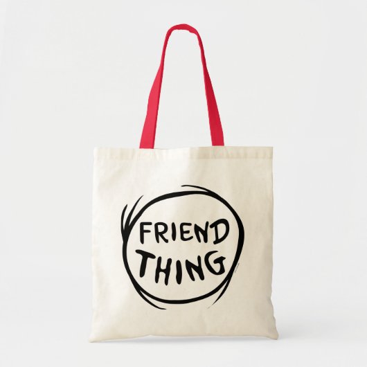 Cat in the Pet Thing One Thing Two - Vriend Ding Tote Bag (Voorkant)