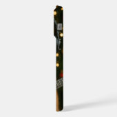 Cat iPhone 15 Pro Max Case Playing Christmas Music (Côté gauche)