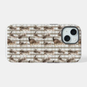 Cat iPhone 15 Téléphone Case (Verso Horizontal)