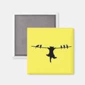 Cat is afhankelijk van het netsnoer magneet (Voorkant / Achterkant)