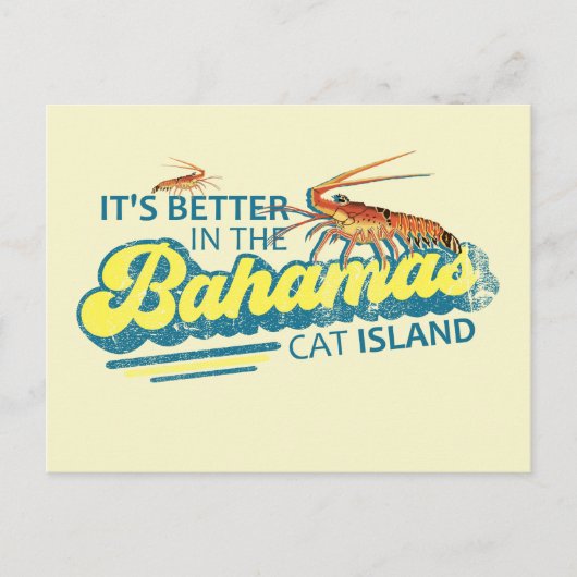 Cat Island Bahamas Carte postale Vacances Croisièr (Devant)