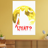 Cat it's Herfst Y'all Pumpkin Autumn Halloween Cat Canvas Afdruk (Insitu (Woonkamer))