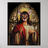 Cat Jesus Poster (Voorkant)
