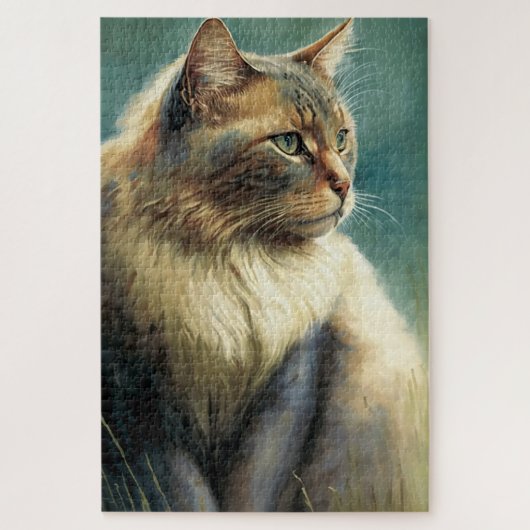 Cat Jigsaw Puzzle 1000 pièces (Vertical)