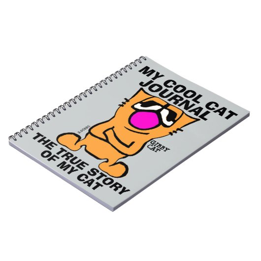 CAT JOURNAL DIARY pour enfants Enfants, Gibby (Côté gauche)