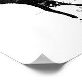 Cat Jumping in de Pond, Alexandre Steinlen Poster (Hoek)