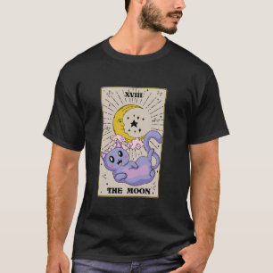 Cat Kawaii Schattige Tarot Pastelpastel Gothic Got T-shirt