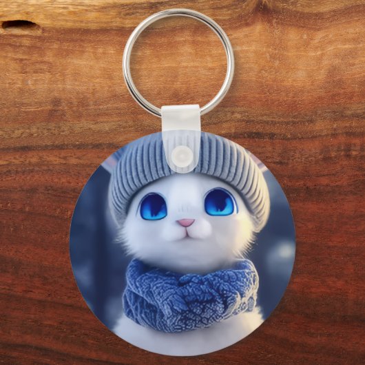  cat  Keychain (Voorkant)