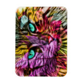 Cat Kitten Artsy Magneet (Verticaal)
