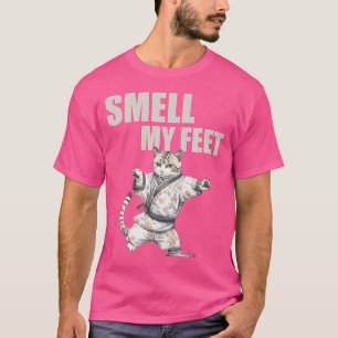 Cat Kitten Kat Karate Taekwondo Kickboksen T-shirt