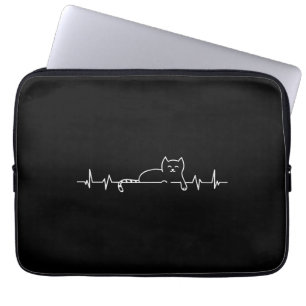 Cat Kitten Love Women's Girl's Gift Laptop Sleeve
