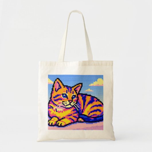 Cat, Kitten, Pet Tote Bag (Voorkant)