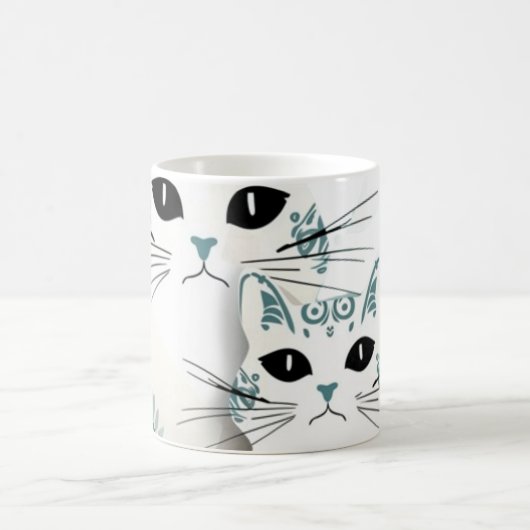 Cat-kofferbak Koffiemok (Center)