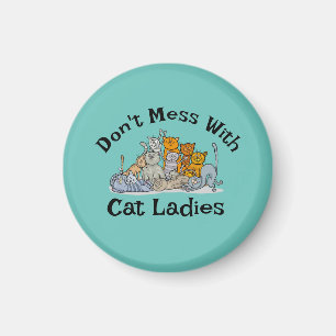 Cat Ladies Design Magneet