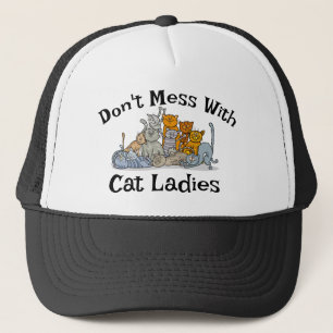 Cat Ladies Design Trucker Pet