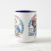 Cat Ladies United mok. Sip & support kattenliefheb Mok (Midden)