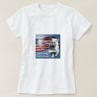 Cat Ladies voor Kamala T-shirt